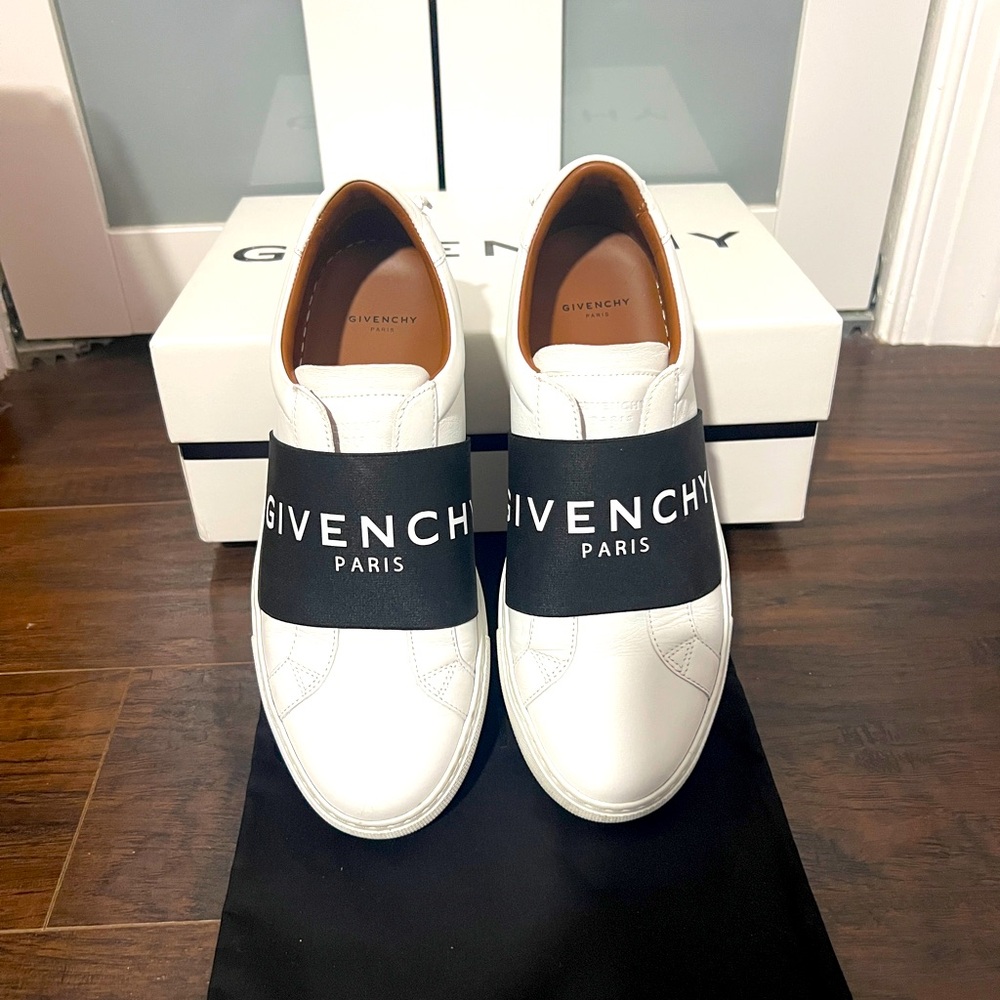 Givenchy White and Black Women's Sneakers